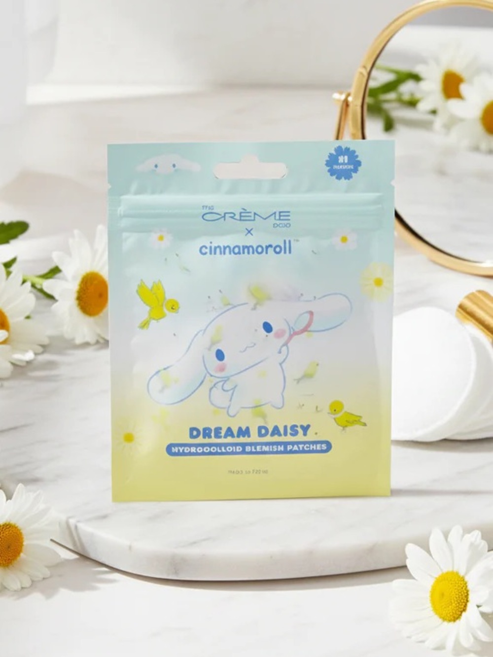 🎀3/$25🎀 The Crème Shop x Cinnamoroll Dream Daisy Hydrocolloid Blemish Patches